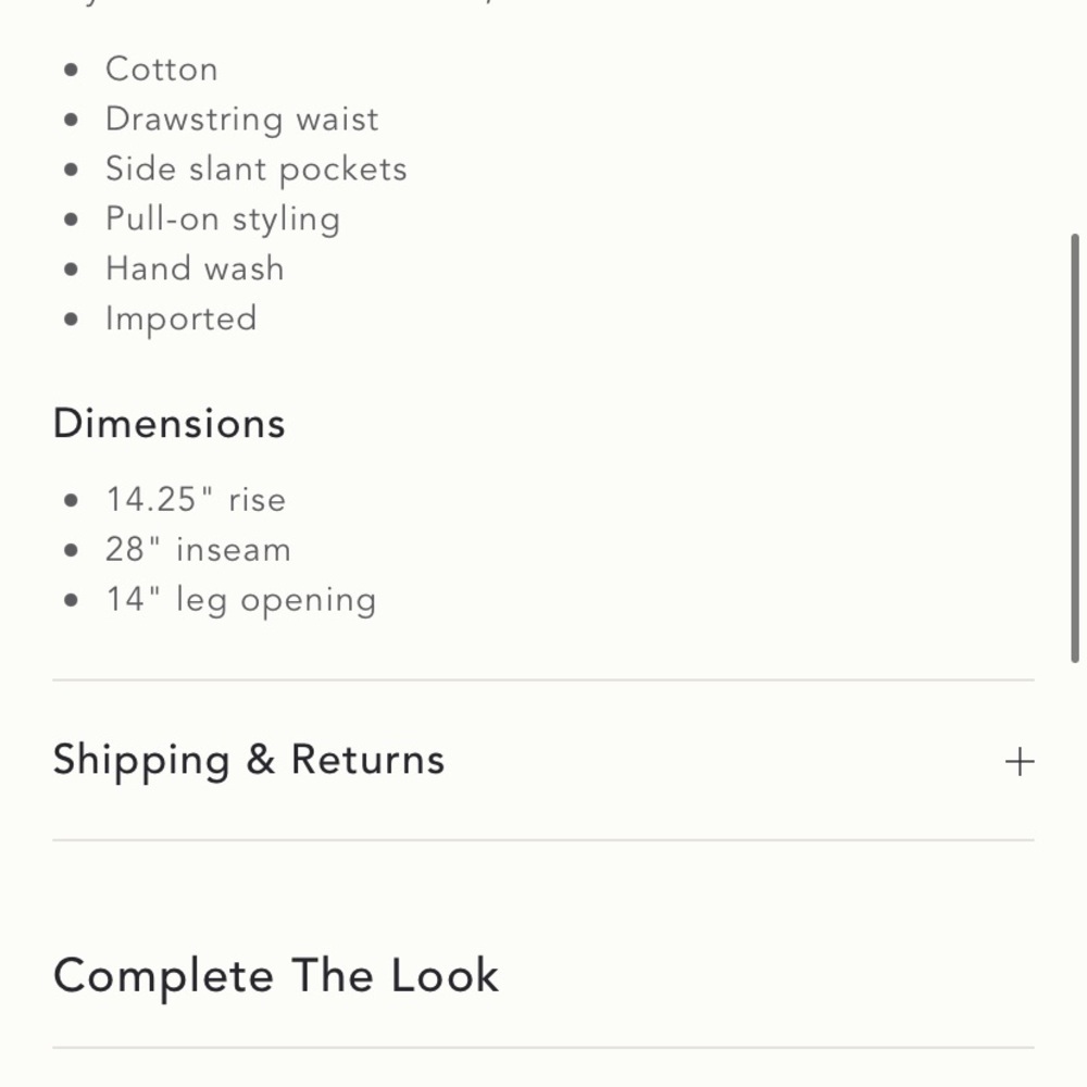 Anthropologie geoblock pants size med new with tags by forever that girl - Picture 3 of 9